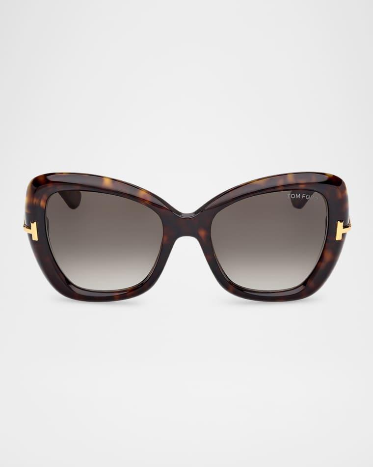 Icon Acetate Butterfly Sunglasses by TOM FORD