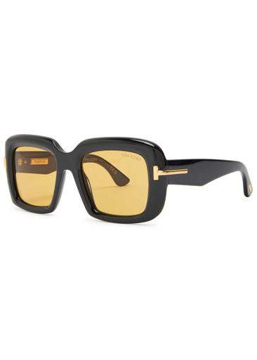 Icon square-frame sunglasses by TOM FORD