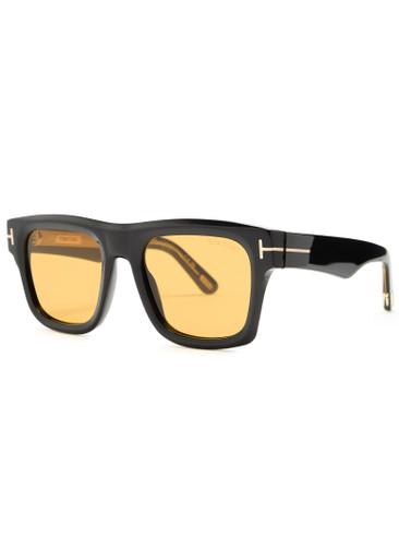 Icon square-frame sunglasses by TOM FORD
