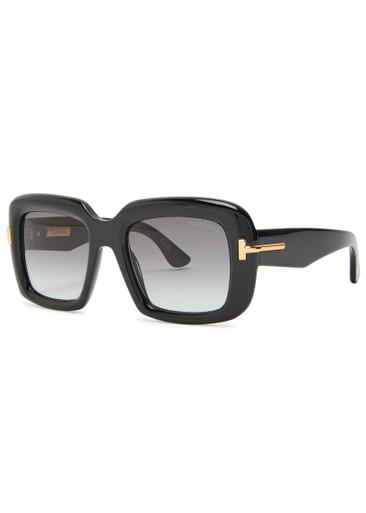 Icon square-frame sunglasses by TOM FORD