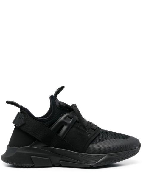 Jago logo-patch lace-up sneakers by TOM FORD