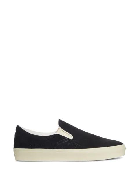 Jude perforated slip-on sneakers by TOM FORD