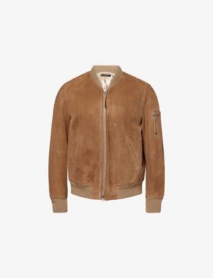 Light Suede Bomber Jacket by TOM FORD