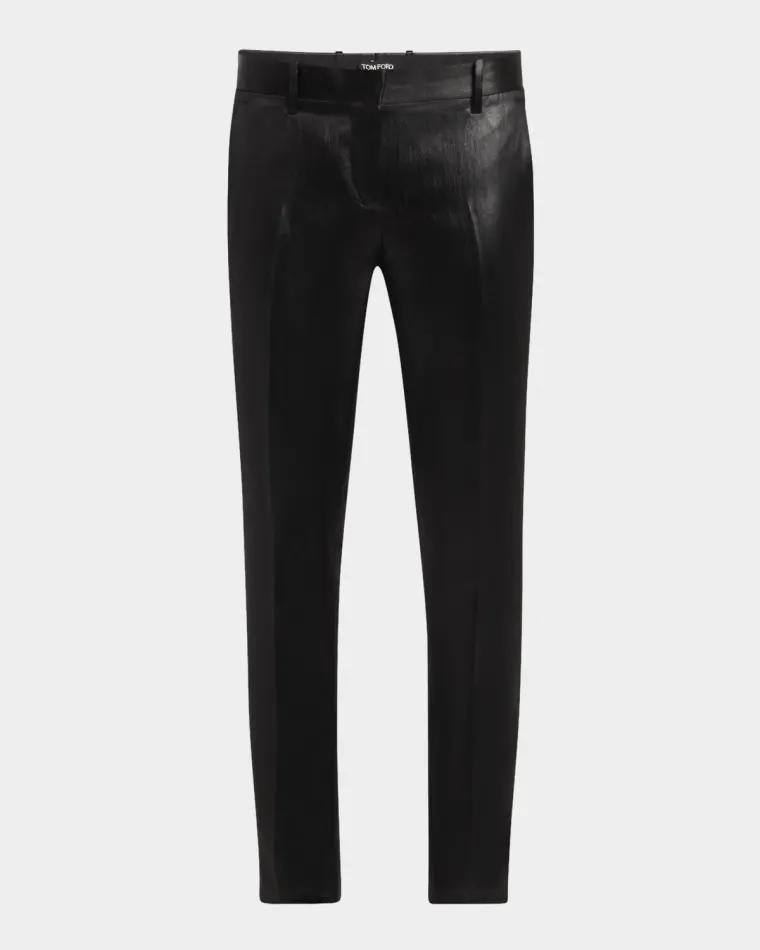 Liquid Satin Tailored Pants by TOM FORD