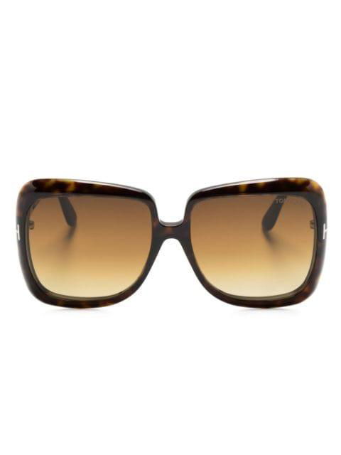 Lorelai oversize-frame sunglasses by TOM FORD