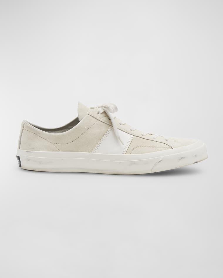 Men's Cambridge Suede Low-Top Sneakers by TOM FORD