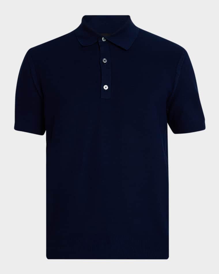 Men's Classic-Fit Cotton Pique Polo Shirt by TOM FORD