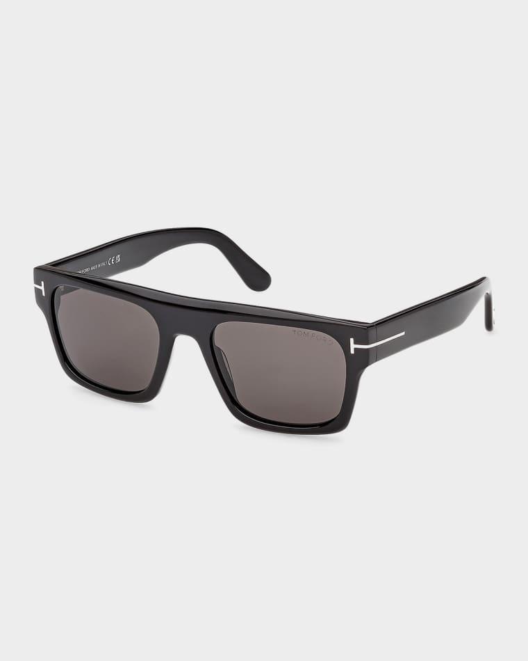 Men's Cyrus 02 53mm Square Acetate Sunglasses by TOM FORD