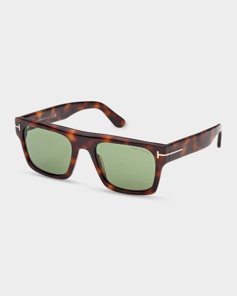 Men's Cyrus 02 53mm Square Acetate Sunglasses by TOM FORD