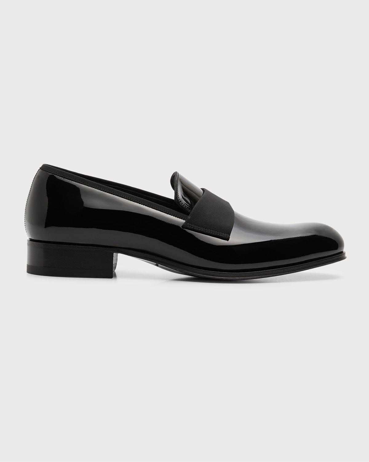 Men's Edgar Patent Leather Loafers by TOM FORD