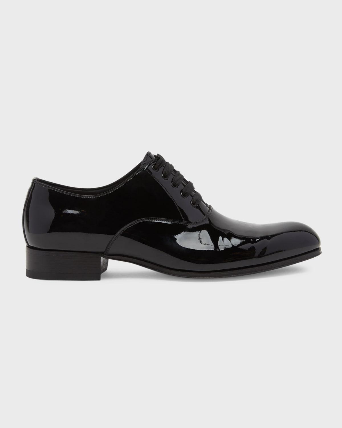 Men's Edgar Patent Leather Oxfords by TOM FORD