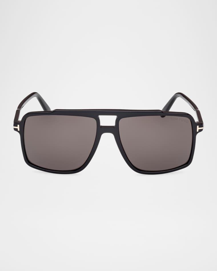 Men's Kemp Acetate Square Sunglasses by TOM FORD