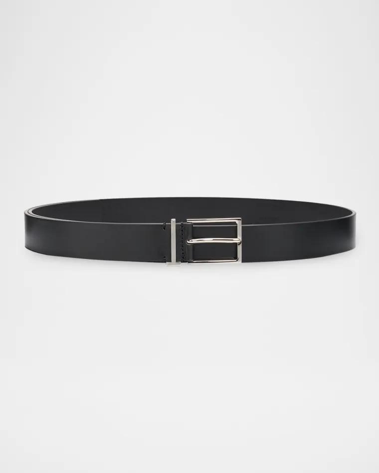 Men's Leather T Loop Belt by TOM FORD
