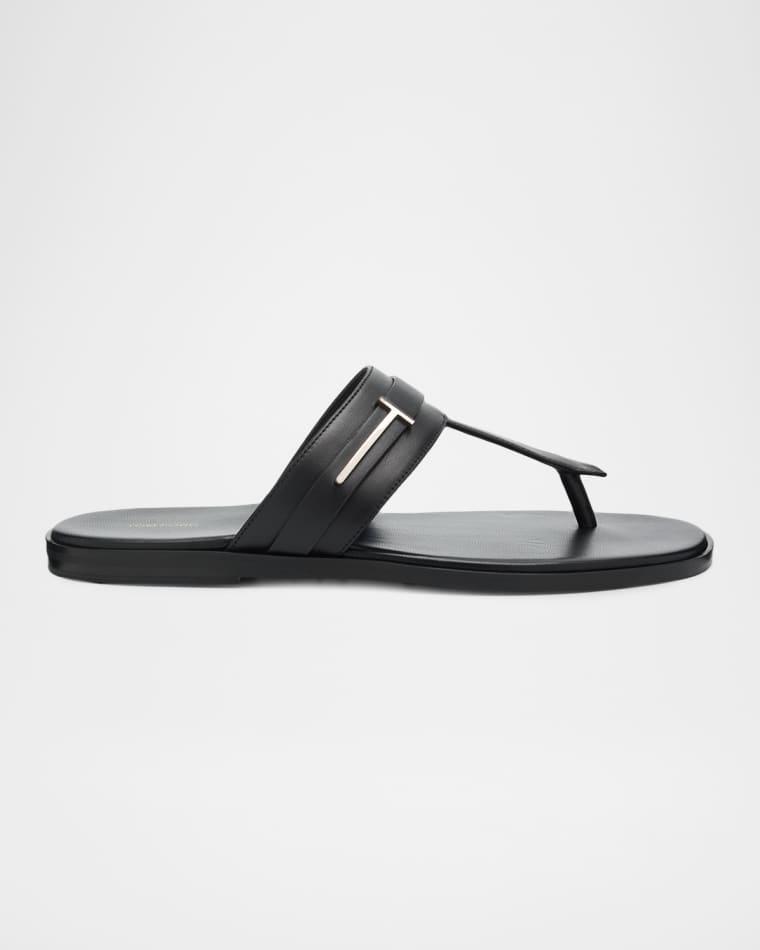 Men's Leather Thong Sandals by TOM FORD
