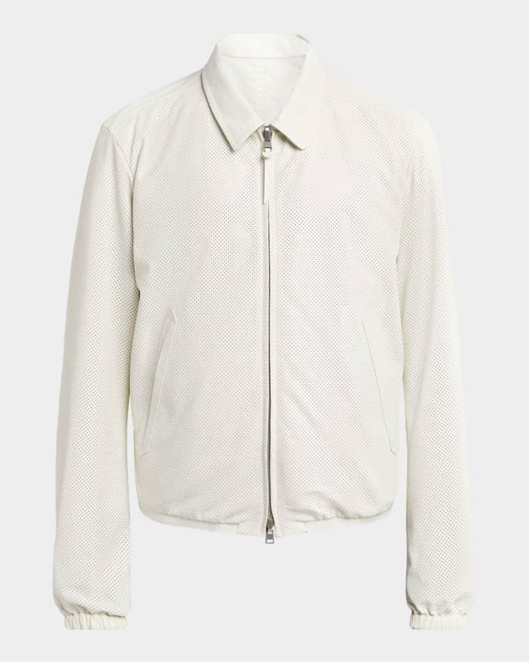 Men's Reversible Sheer Nylon Full-Zip Blouson by TOM FORD