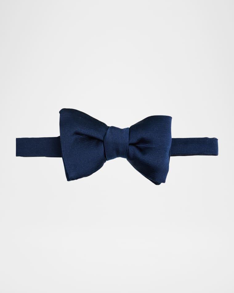 Men's Rib Textured Silk Bow Tie by TOM FORD