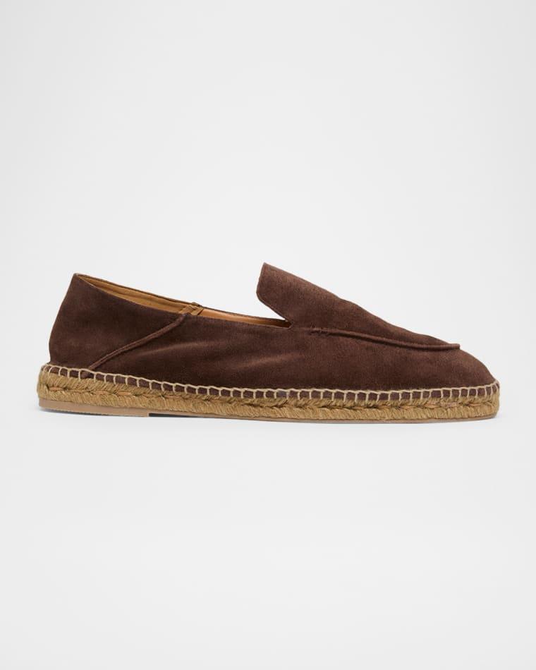 Men's Suede Espadrille Loafers by TOM FORD