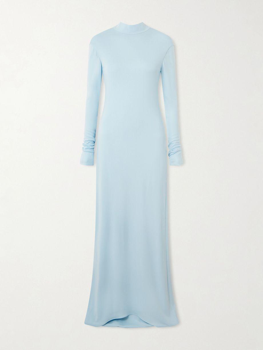 Open-back crepe-jersey gown by TOM FORD