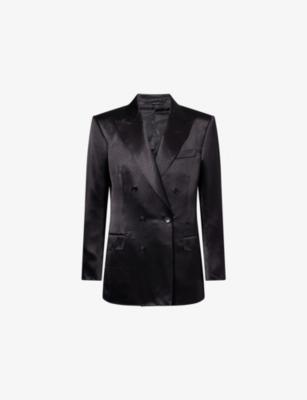 Polka-Dot Double-Breasted Silk-Blend Jacket by TOM FORD