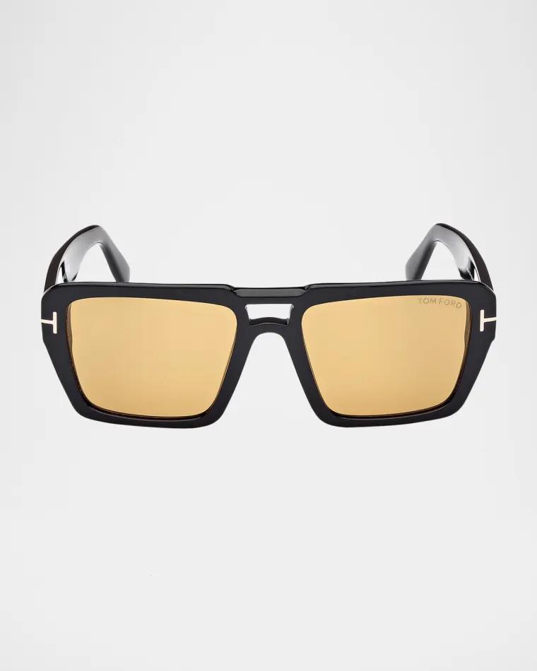 Redford Acetate Aviator Sunglasses by TOM FORD