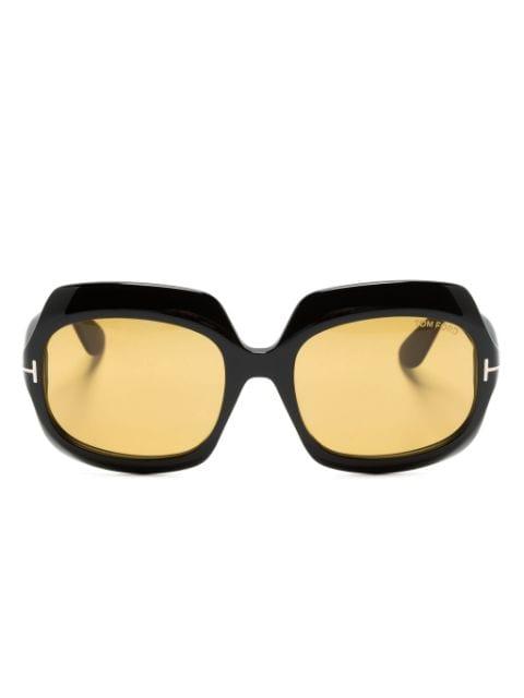 Ren oversize-frame sunglasses by TOM FORD