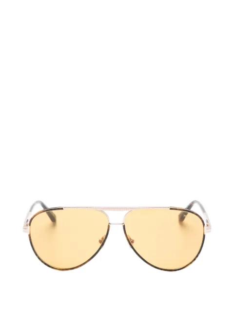 Rupert 02 pilot-frame sunglasses by TOM FORD