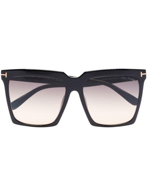 Sabrina square-frame sunglasses by TOM FORD