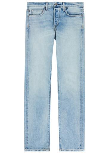 Selvedge straight-leg denim jeans by TOM FORD