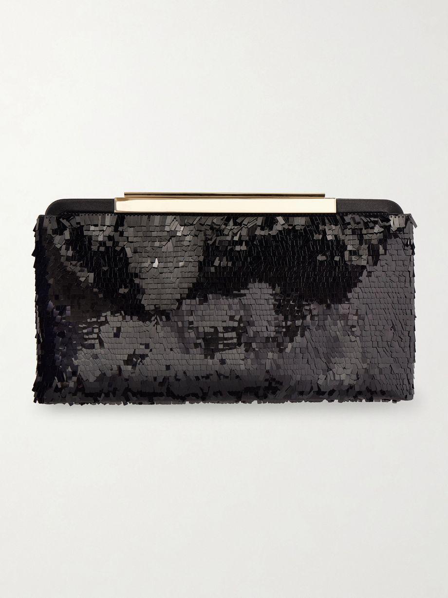 Sequined satin clutch by TOM FORD