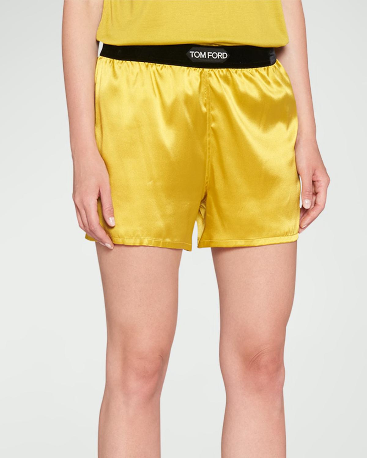 Silk Lounge Shorts by TOM FORD