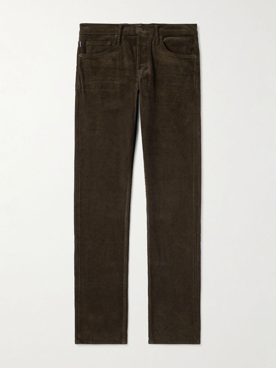 Slim-Fit Cotton-Blend Corduroy Trousers by TOM FORD