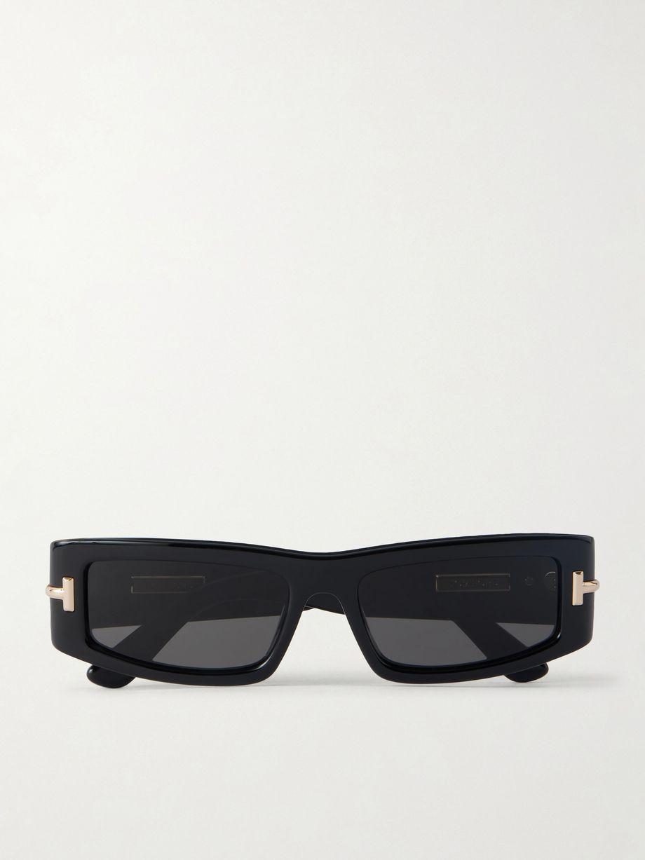 Square-frame acetate sunglasses by TOM FORD