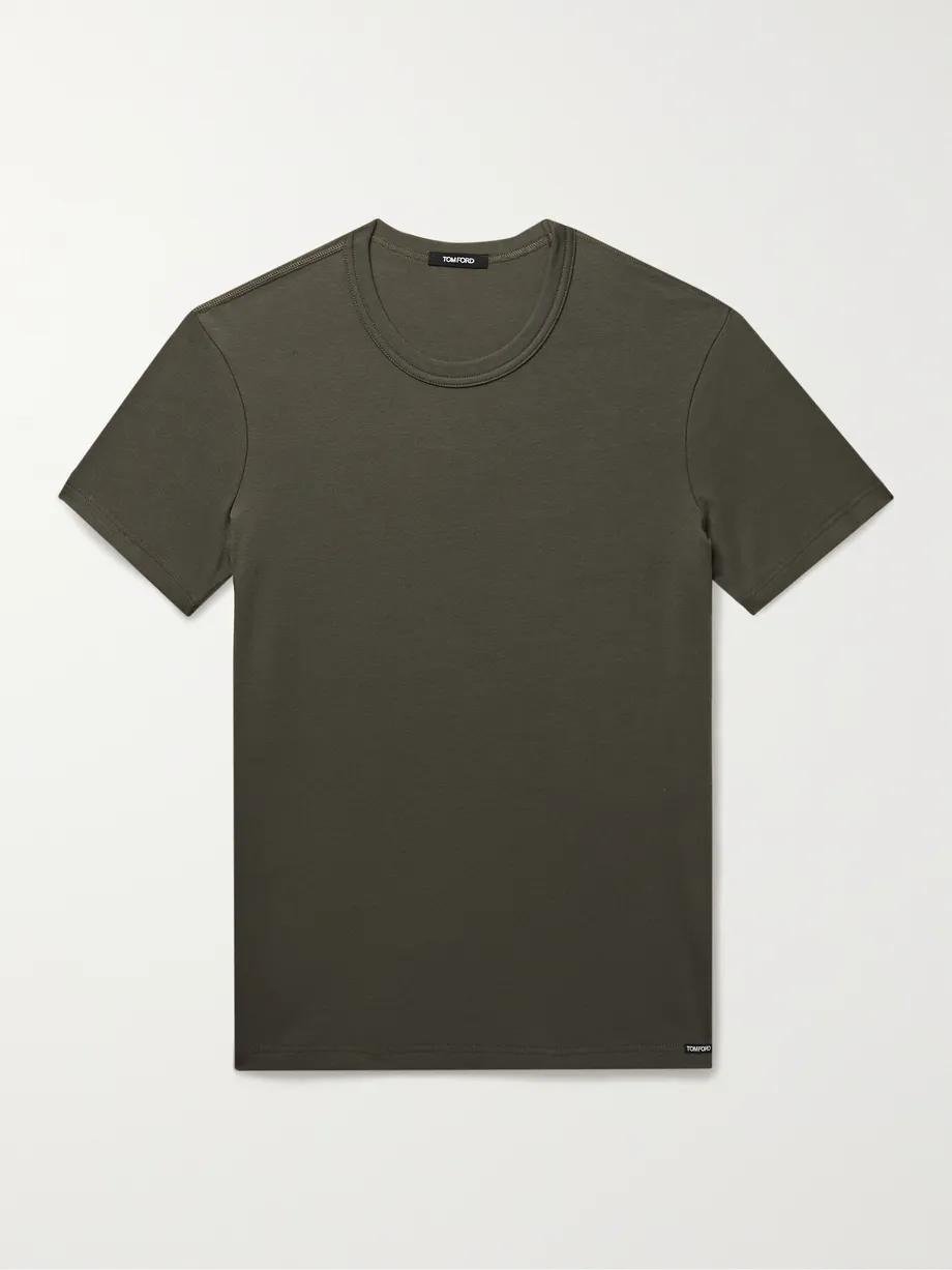 Stretch-Cotton Jersey T-Shirt by TOM FORD