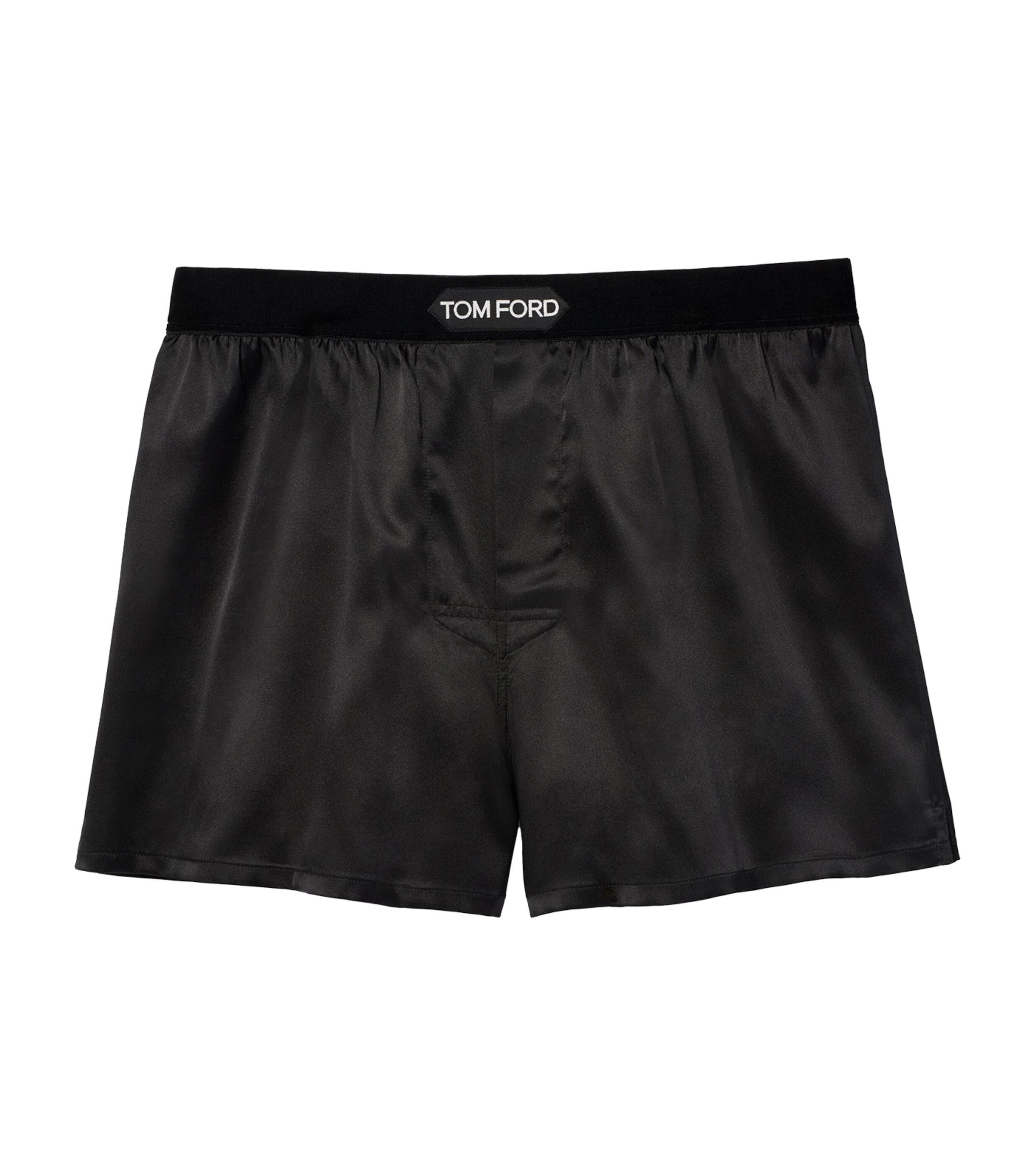 Stretch-Silk Boxer Shorts by TOM FORD