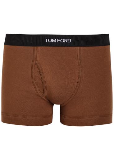 Stretch-cotton boxer briefs by TOM FORD