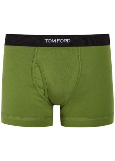 Stretch-cotton boxer briefs by TOM FORD