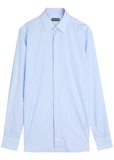 Striped cotton shirt by TOM FORD