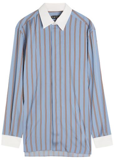Striped silk shirt by TOM FORD