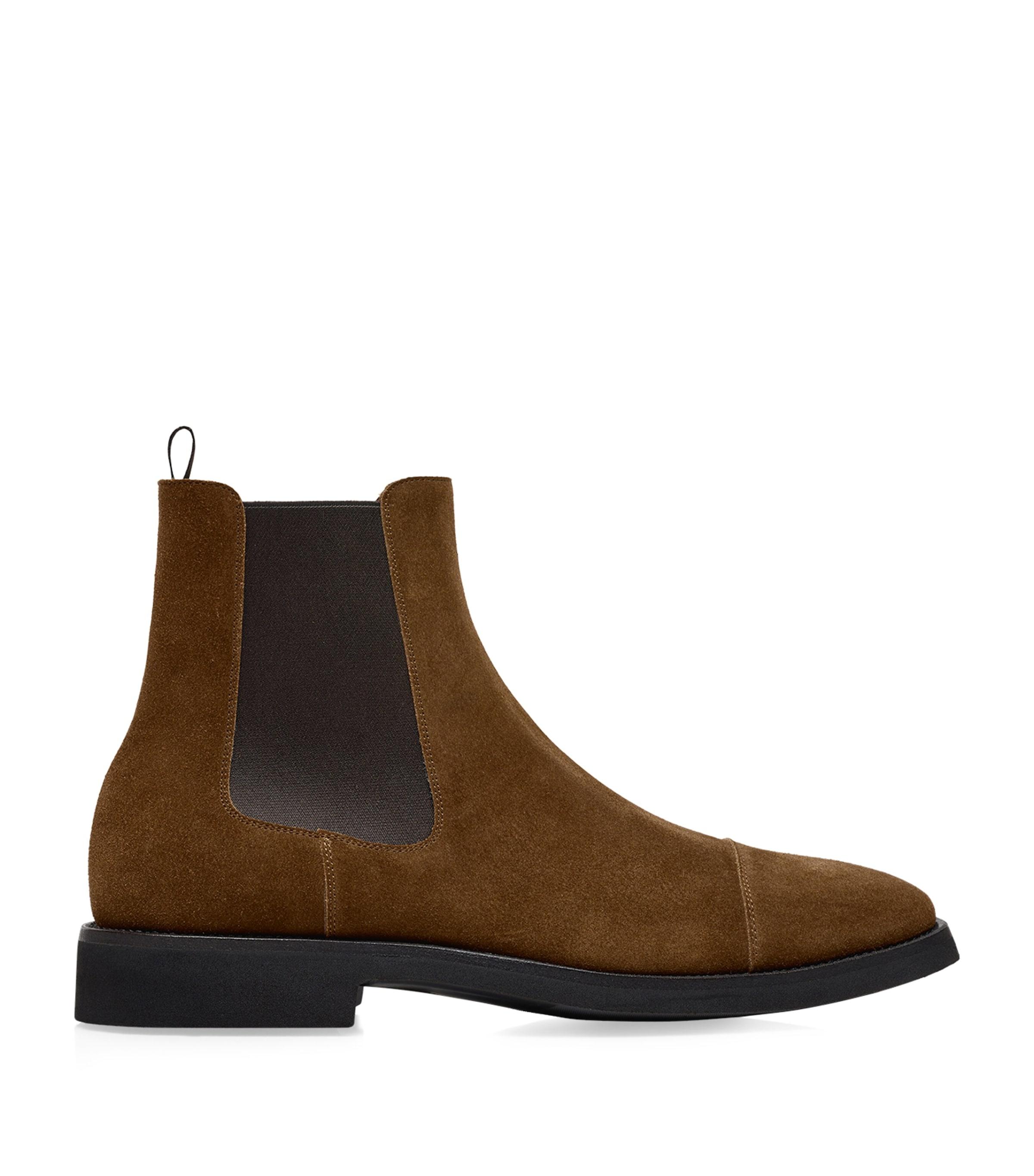Suede Chelsea Boots by TOM FORD