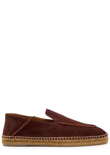 Suede espadrille loafers by TOM FORD