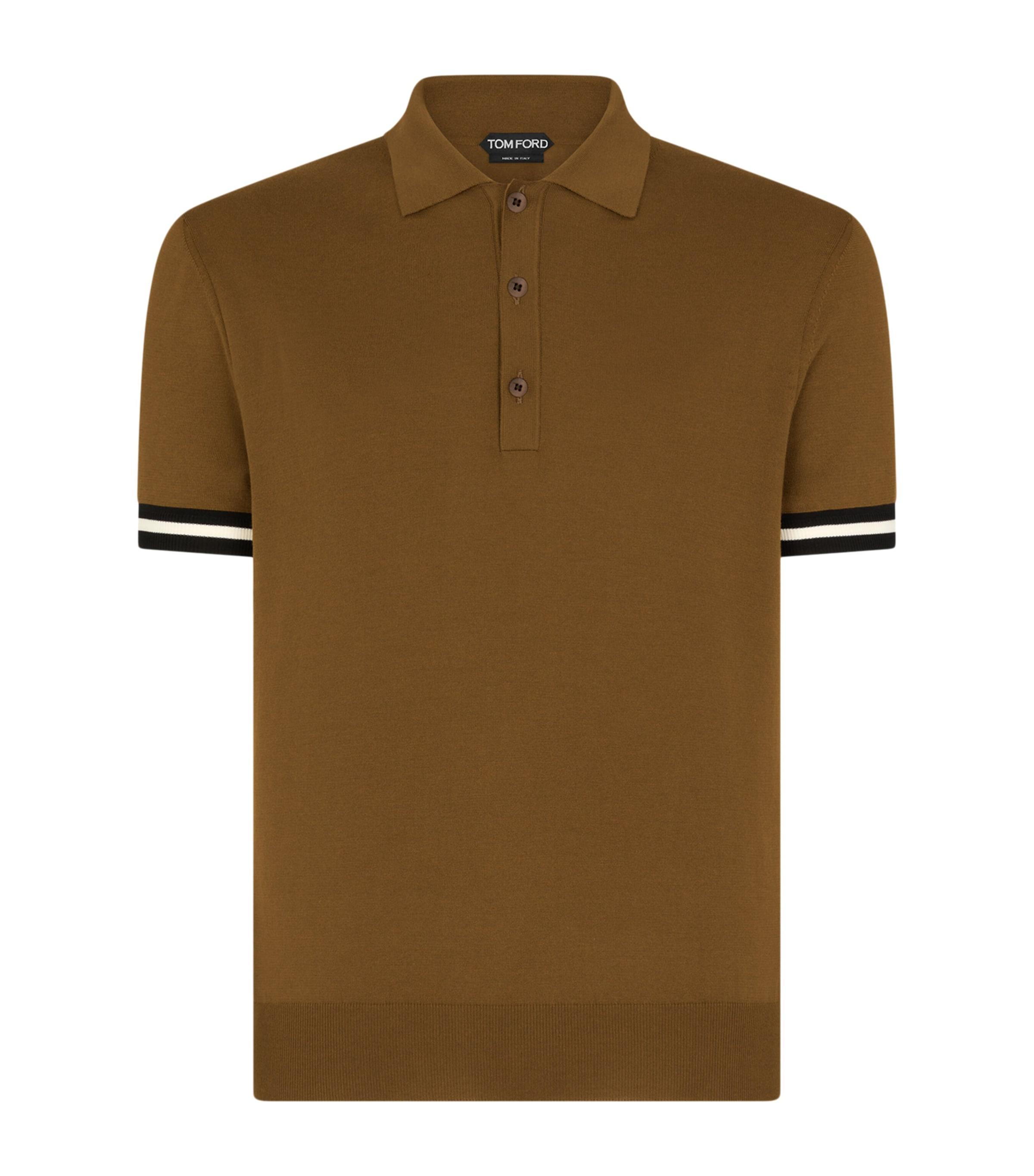 TOM FORD Cotton-Blend Polo Shirt by TOM FORD