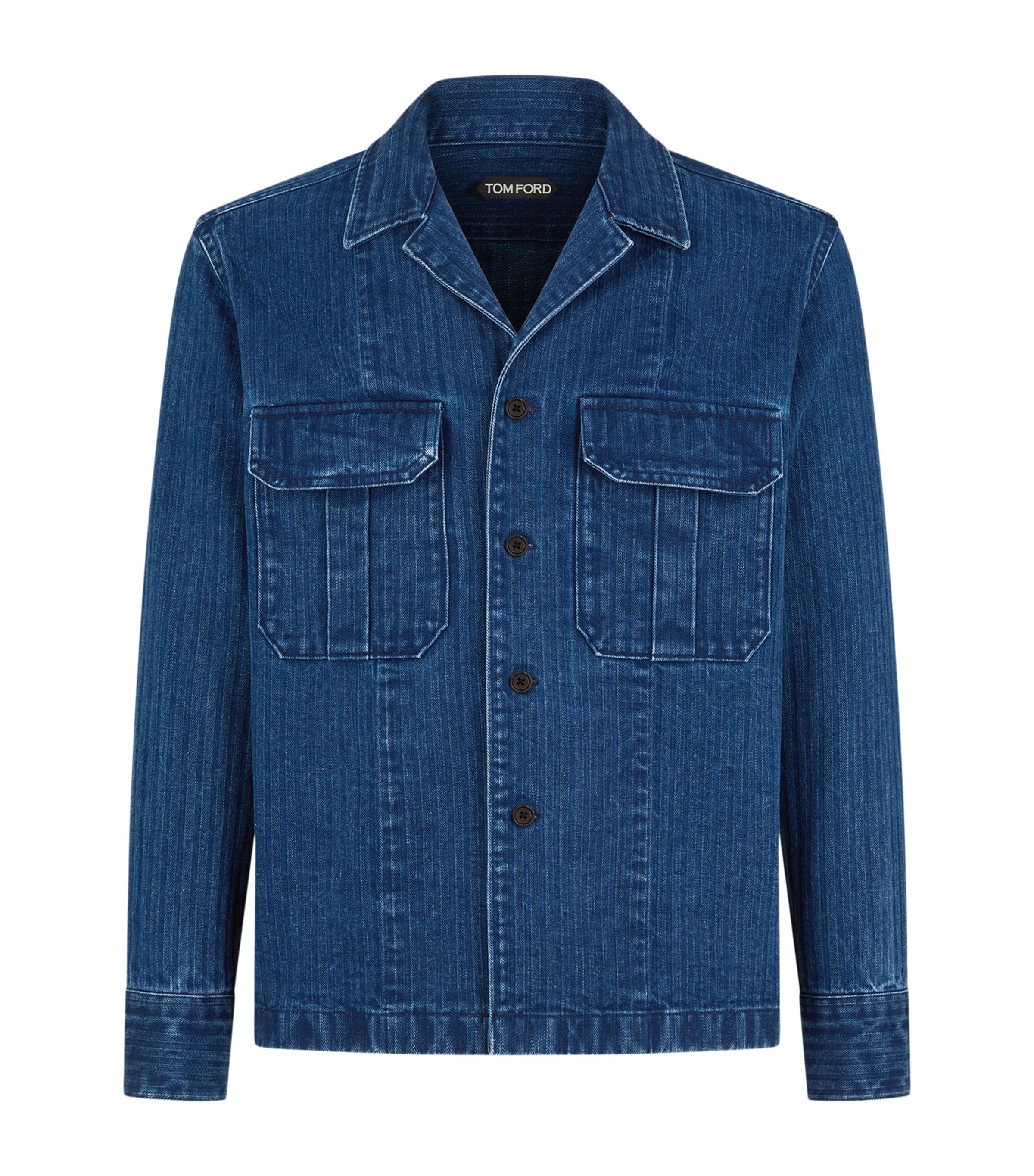 TOM FORD Denim Overshirt by TOM FORD