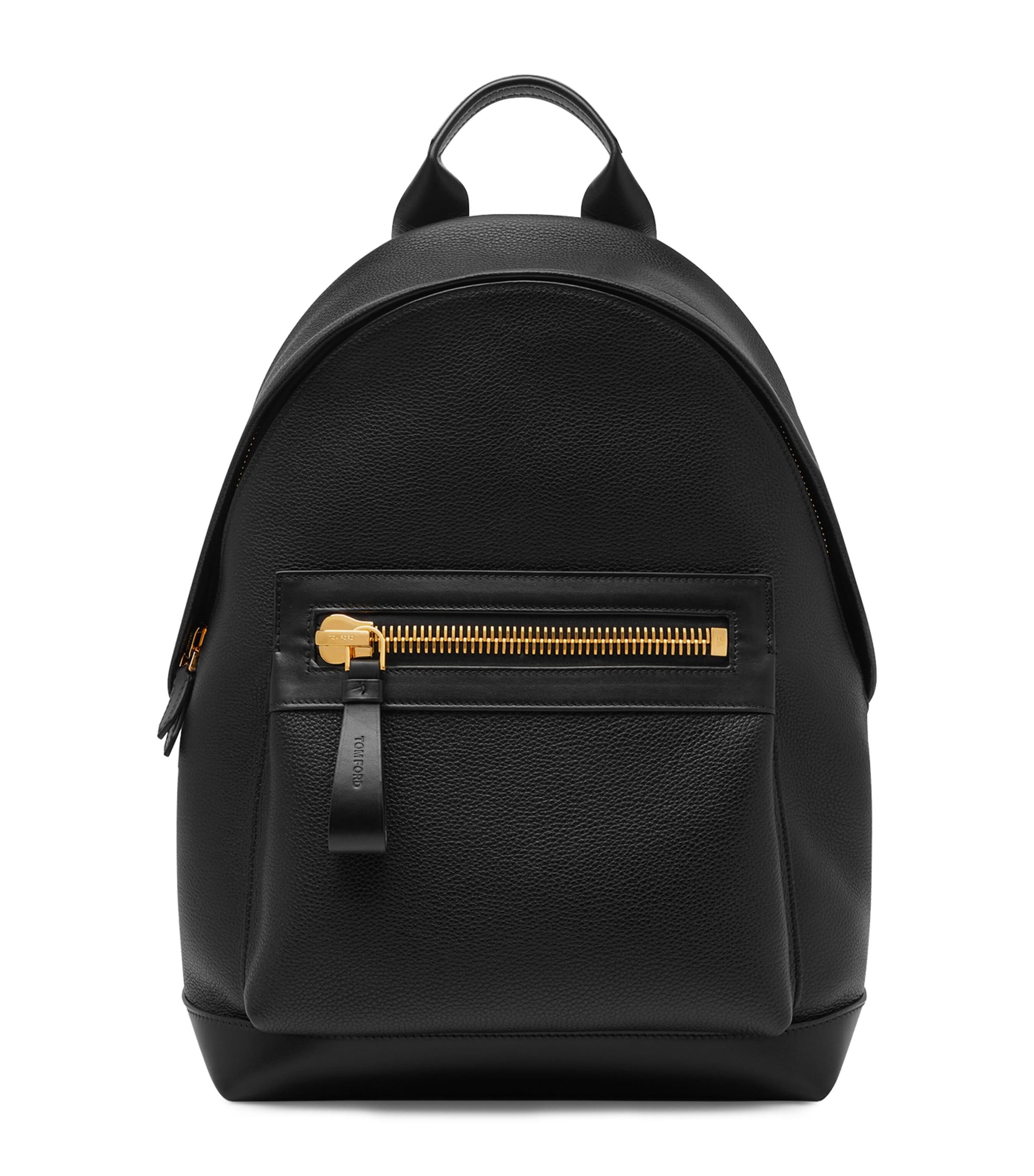 TOM FORD Grained Leather Buckley Backpack by TOM FORD