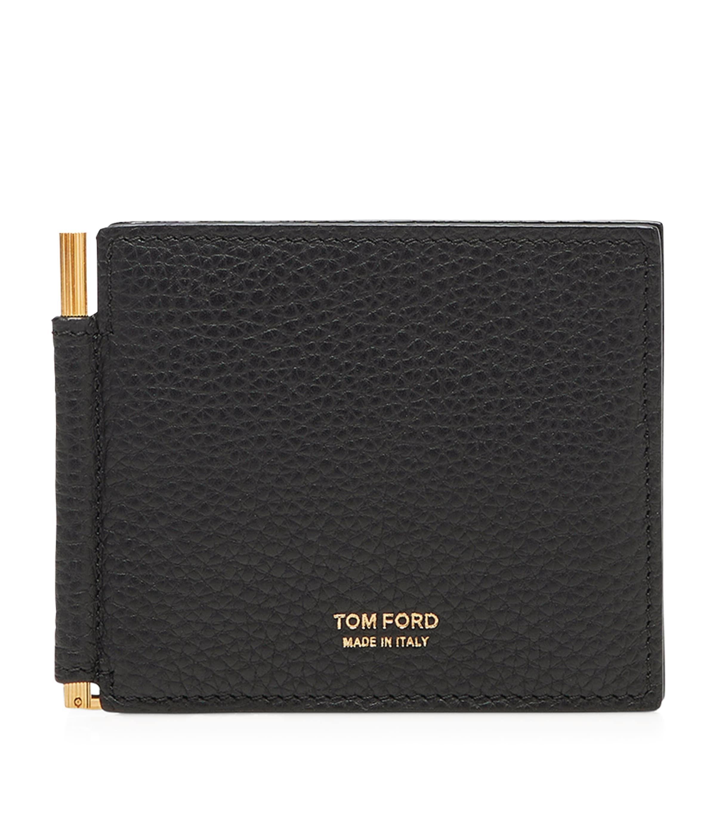 TOM FORD Leather Money Clip Wallet by TOM FORD