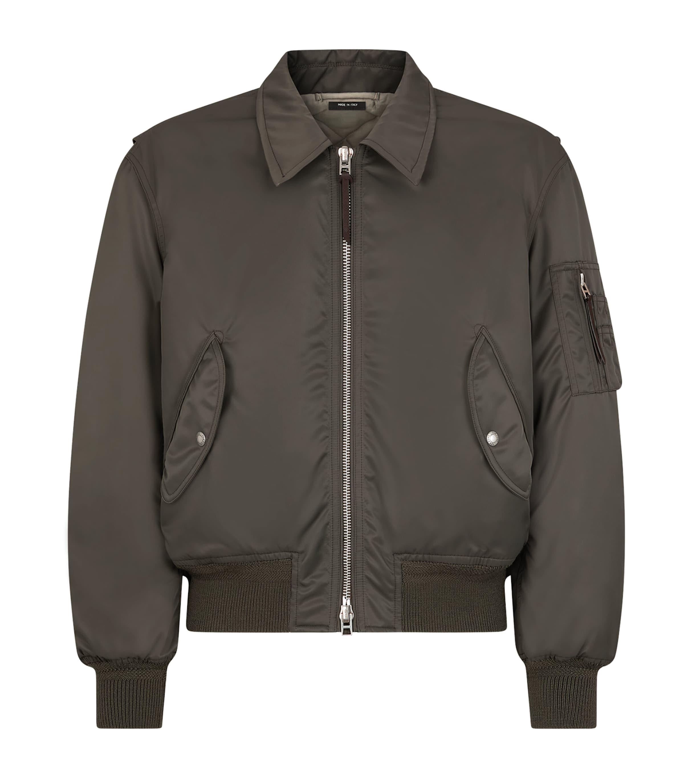 TOM FORD Padded Bomber Jacket by TOM FORD