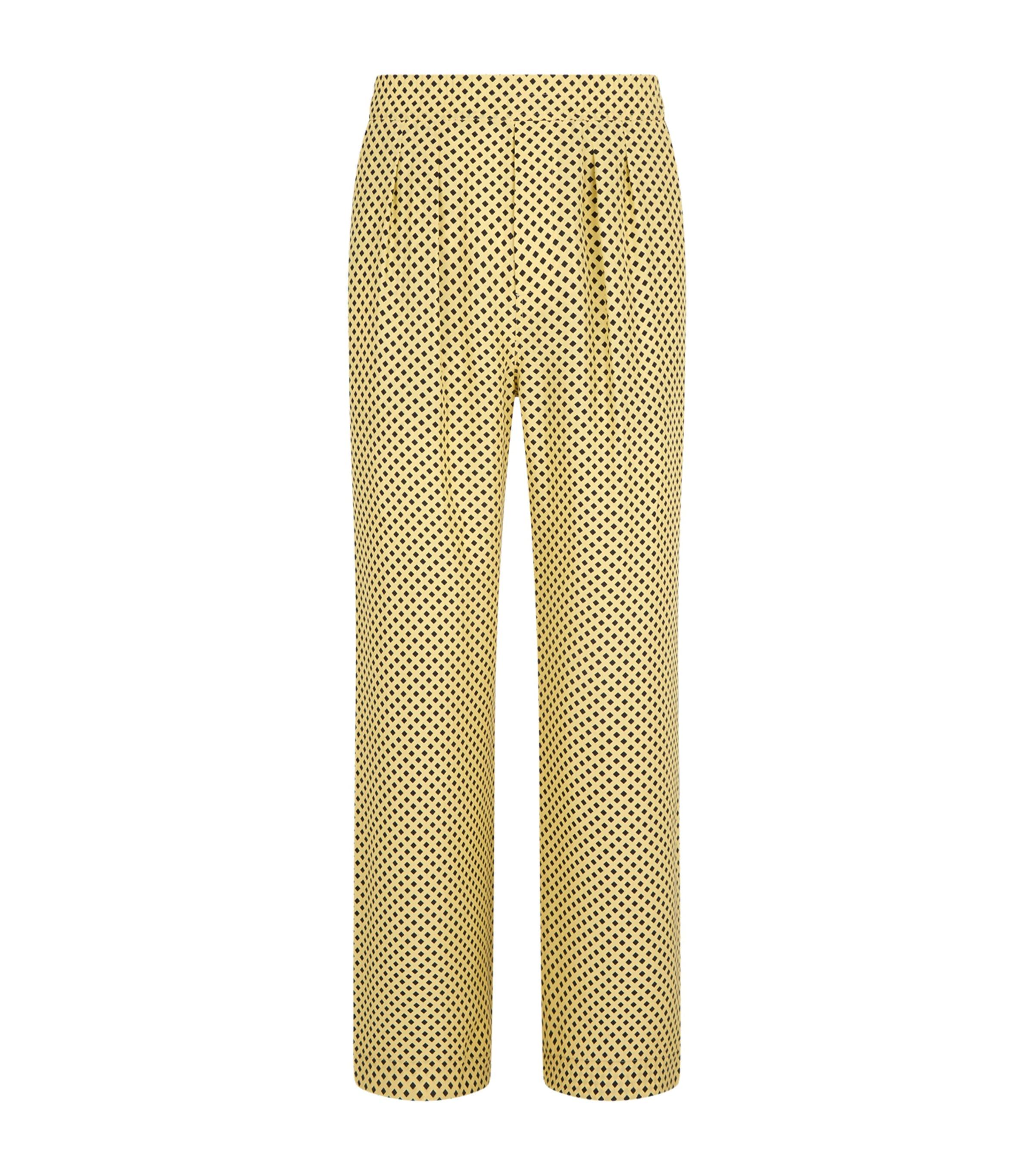 TOM FORD Silk Patterned Trousers by TOM FORD