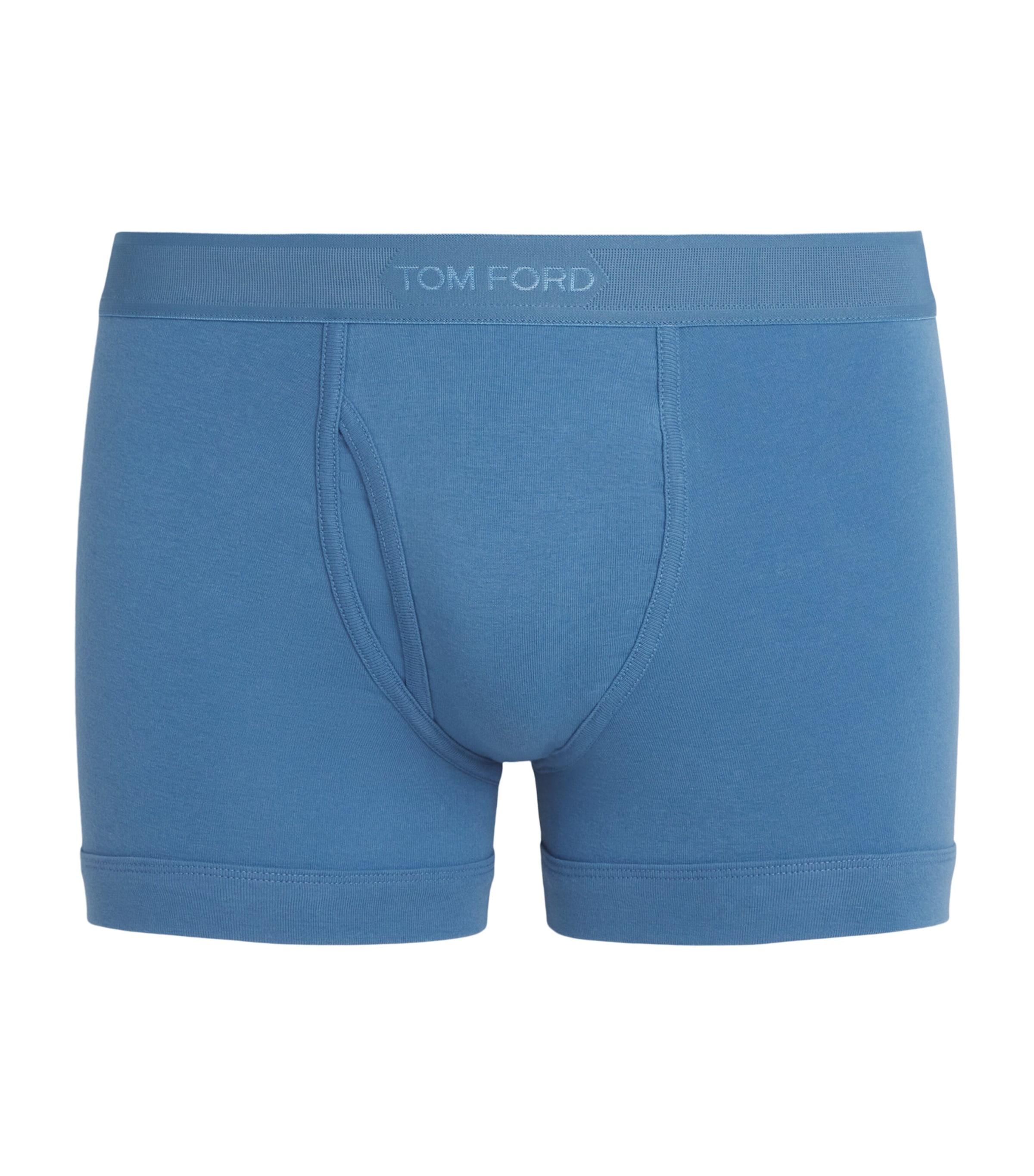 TOM FORD Stretch-Cotton Logo Boxer Briefs by TOM FORD