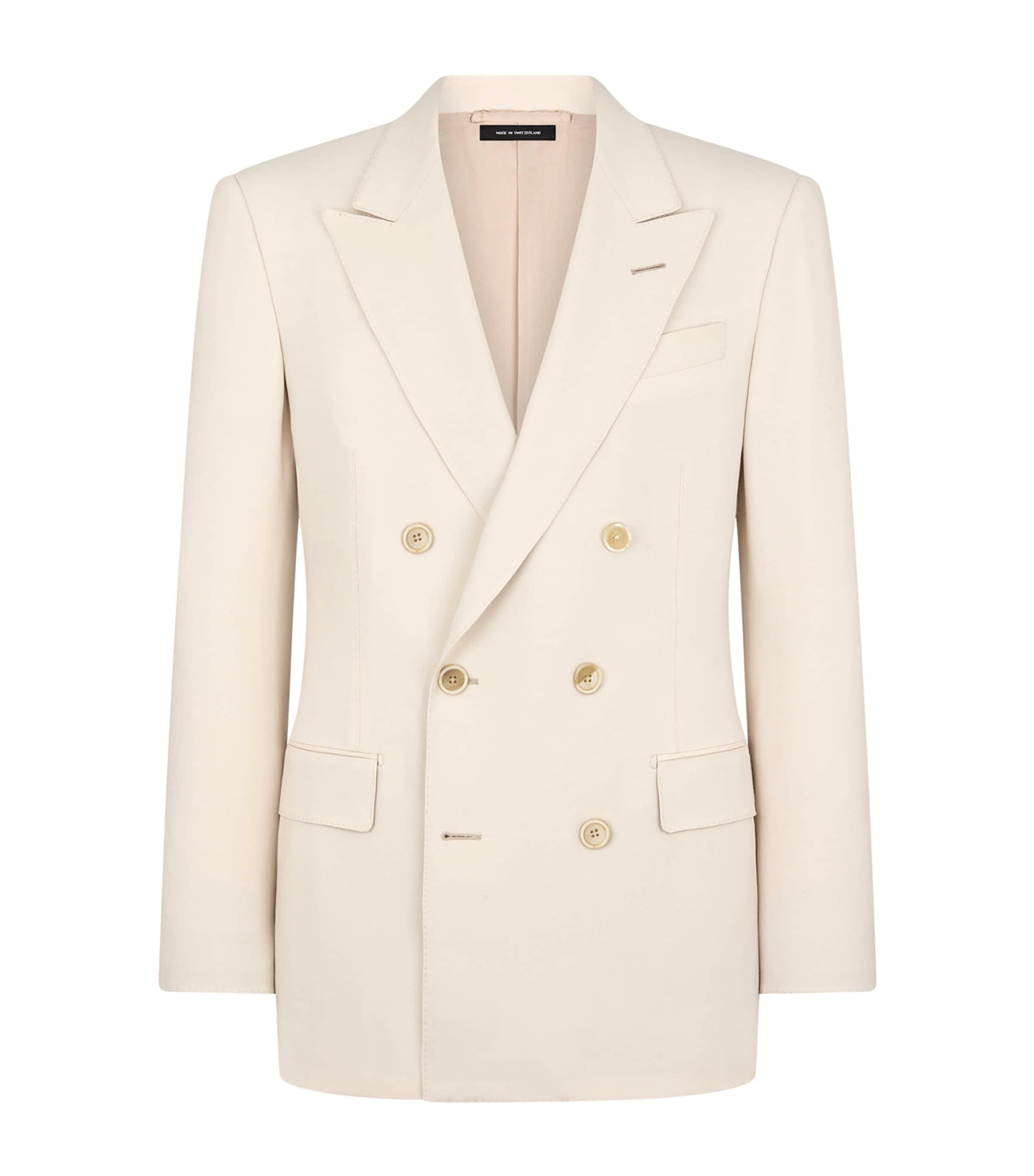 TOM FORD Wool-Cashmere-Silk Blazer by TOM FORD