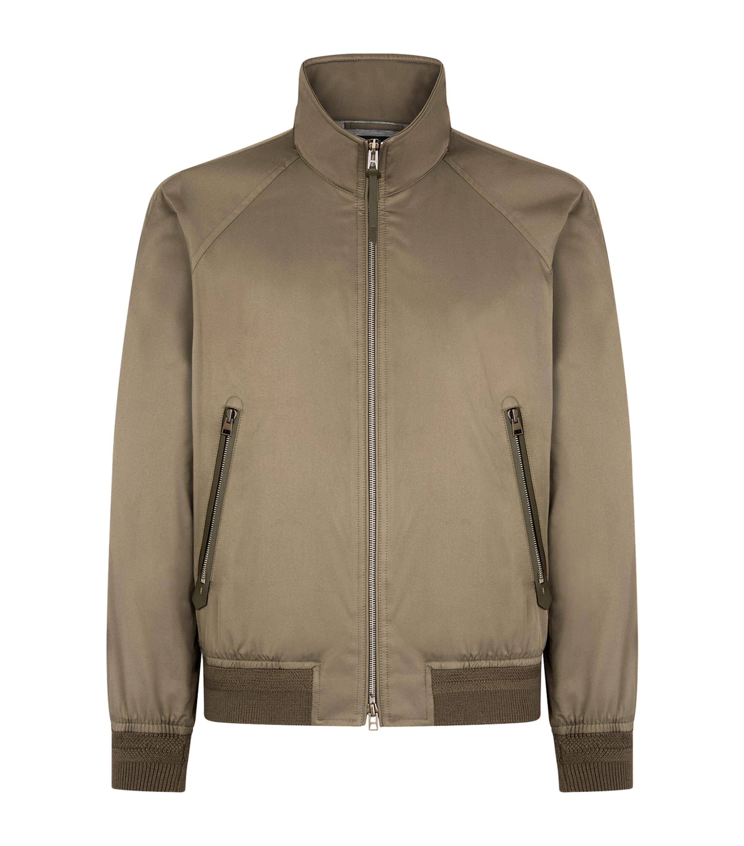 TOM FORD Wool-Lined Bomber Jacket by TOM FORD