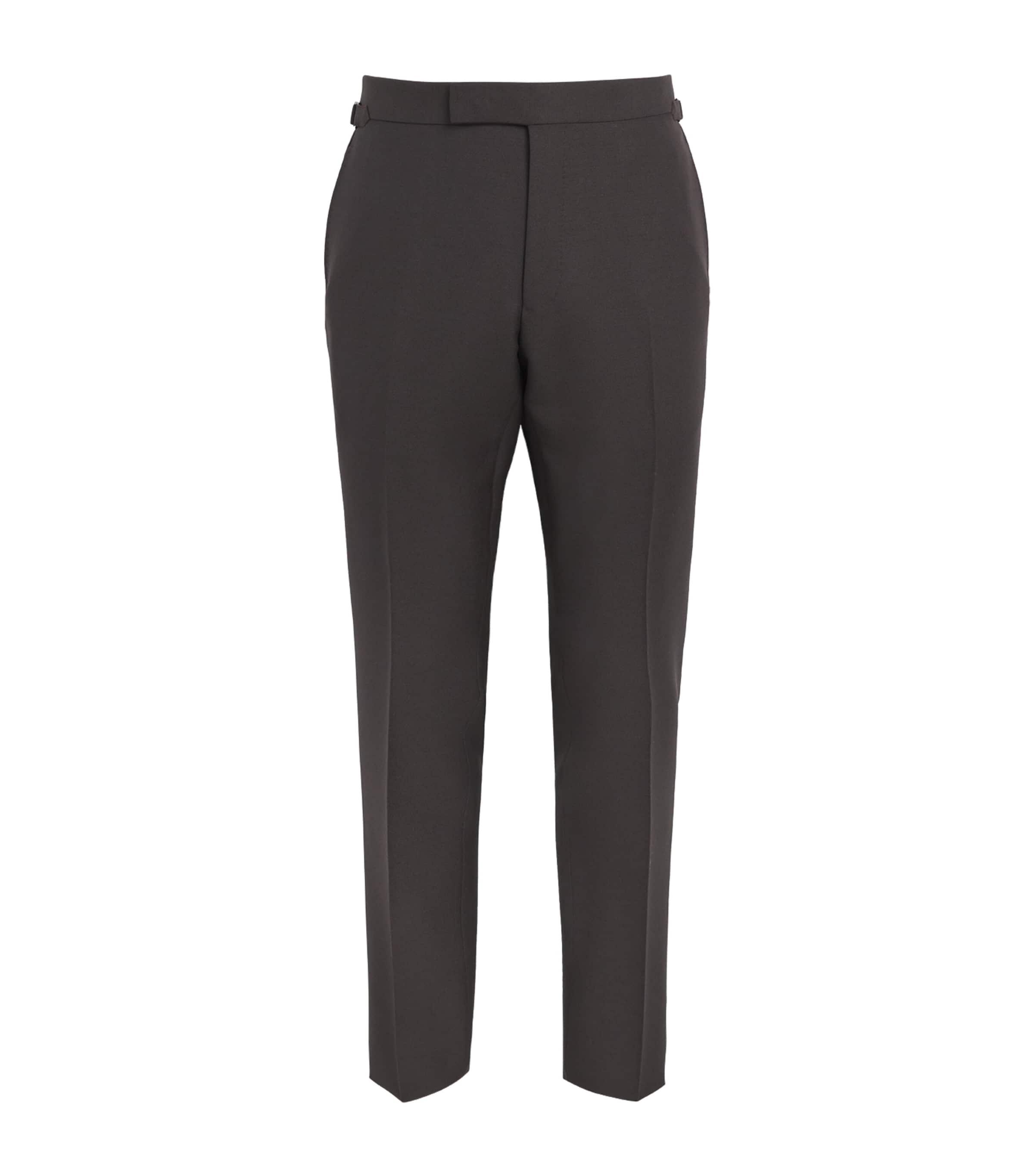 TOM FORD Wool-Mohair Tailored Trousers by TOM FORD